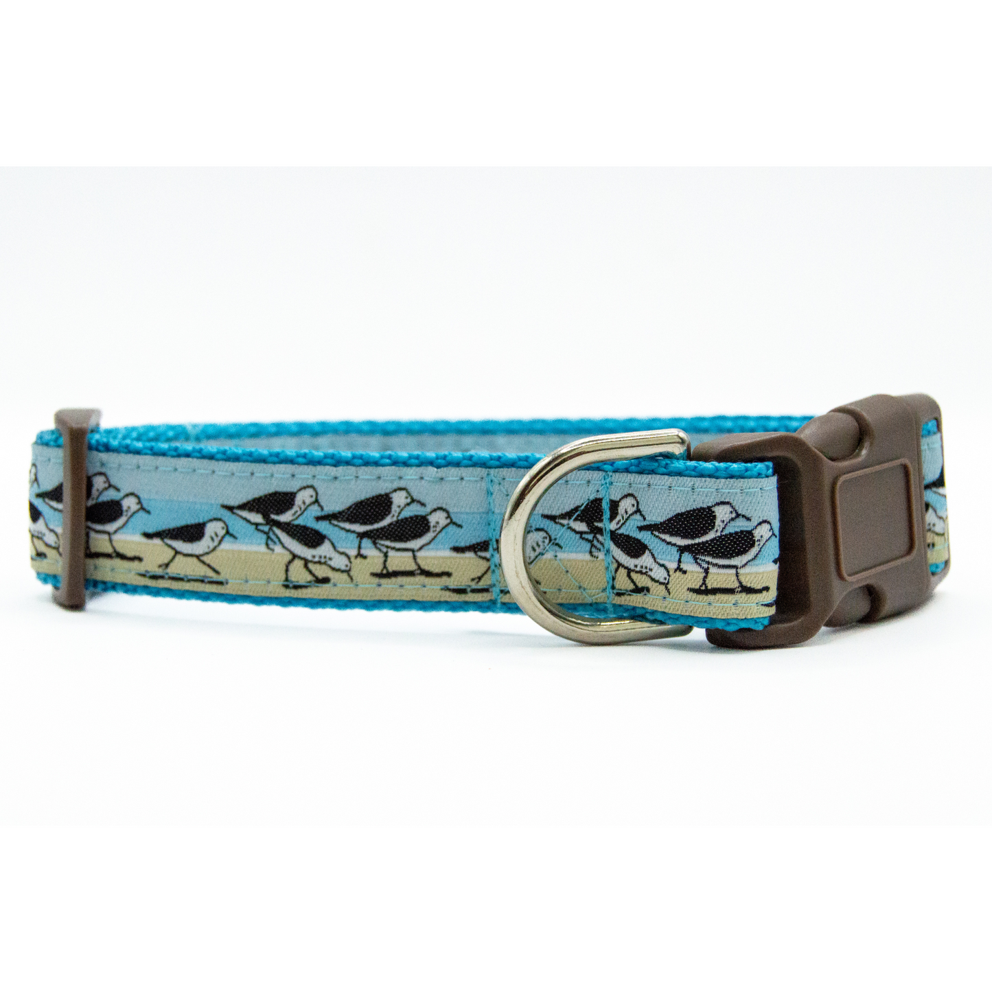 Blue Skies, Water & Sandpipers Collar