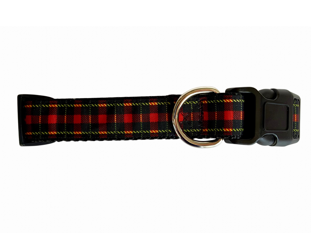 Red Black Christmas Plaid