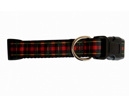 Red Black Christmas Plaid
