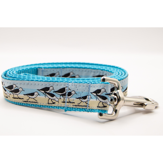 Blue Skies, Water & Sandpipers Leash