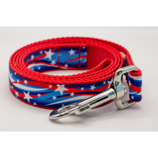 Honor the Red White and Blue Leash