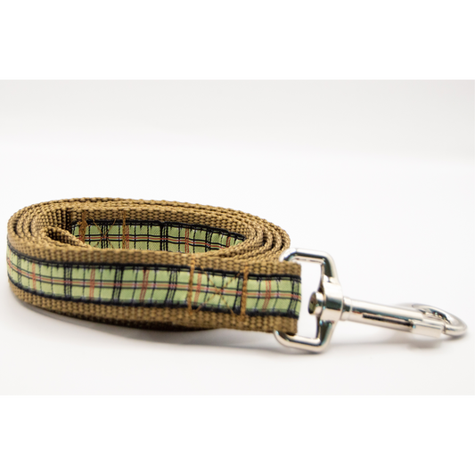 Preppy Puppy Plaid Leash